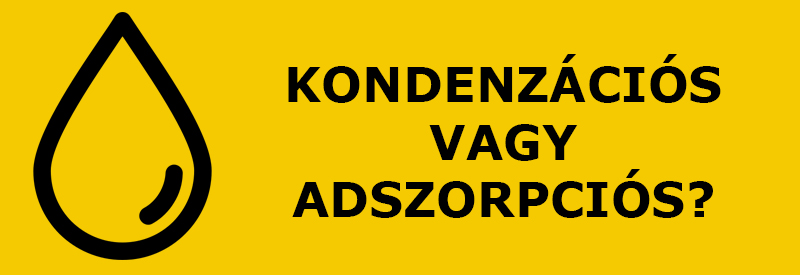 A kondenzációs és adszorpciós párátlanítás közti különbség